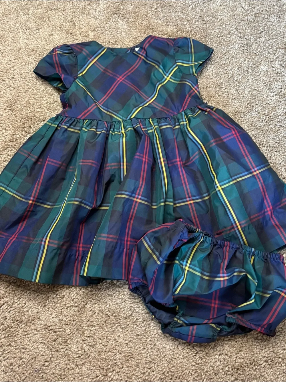 Ralph Lauren Christmas Dress and Bloomers